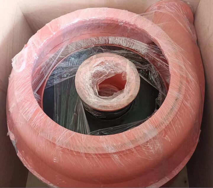 Red rubber liner